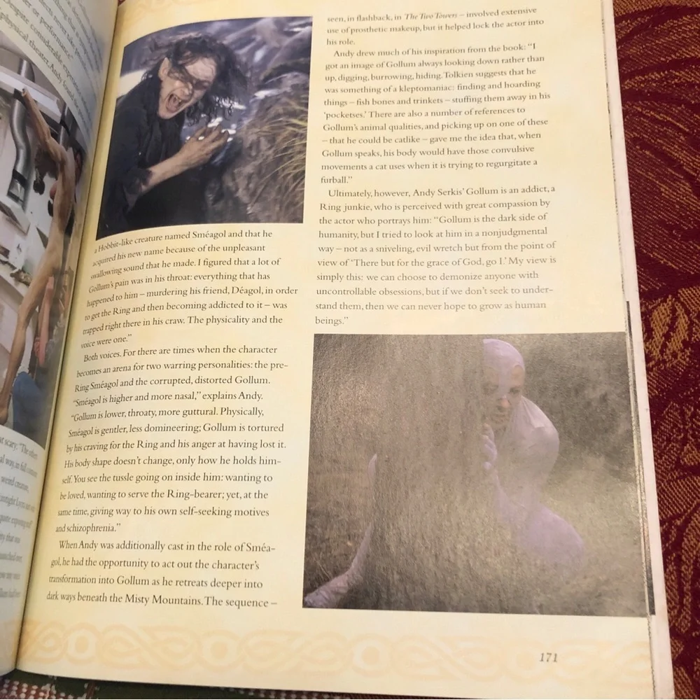 THE LORD OF THE RINGS The Making of the Movie Trilogy color trade paperback 2002